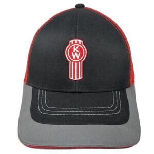 Kenworth Snapback Trucker Hat Multi One Size Adjustable Embroidered Mesh Back